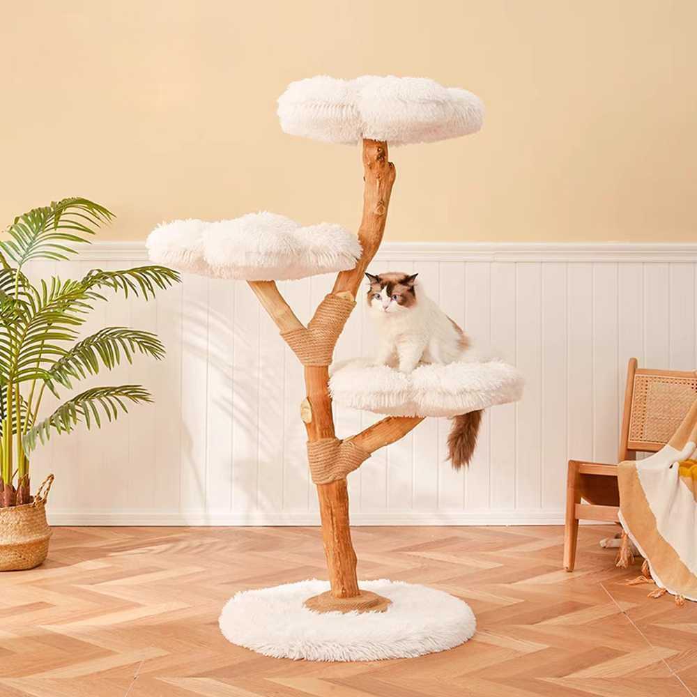 구름 캣타워 원목 캣폴 스크레처 쉼터 고양이 가구 선반 648,600원