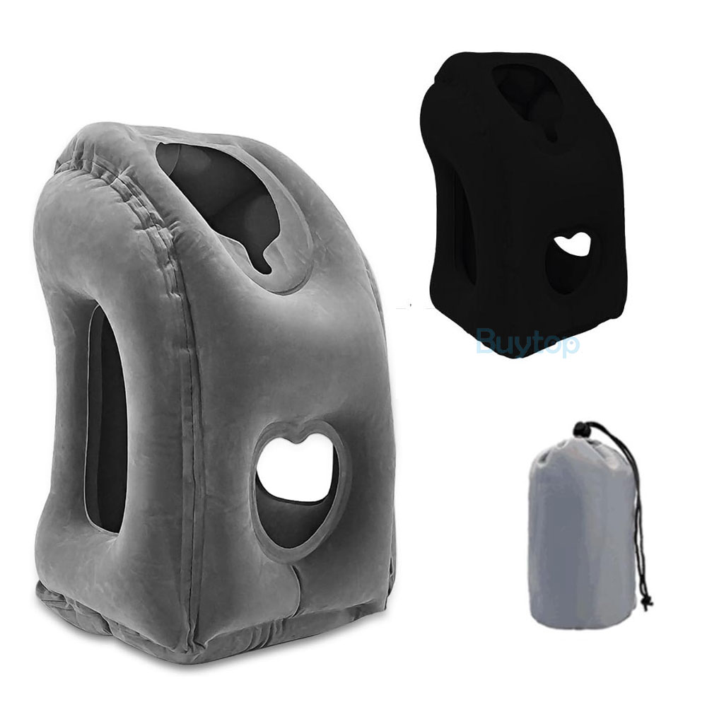 앞 취침 쿠션 목 베개 비행기 배게 기내 여행 베게 배개 다용도 사무실 차량용 자동차 차량 기차 버스 에어 여행용 휴대용 파우치 간편 편안 선물, 현재가 11,800원