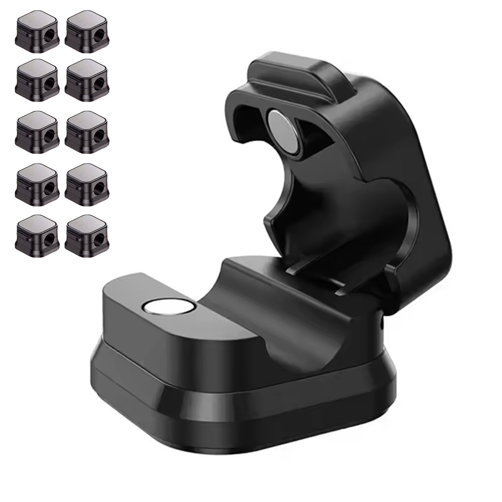 SEAMETAL 차량용 마그네틱 케이블 홀더 usb 선정리 홀더 전선정리, 블랙, 10개 11,000원