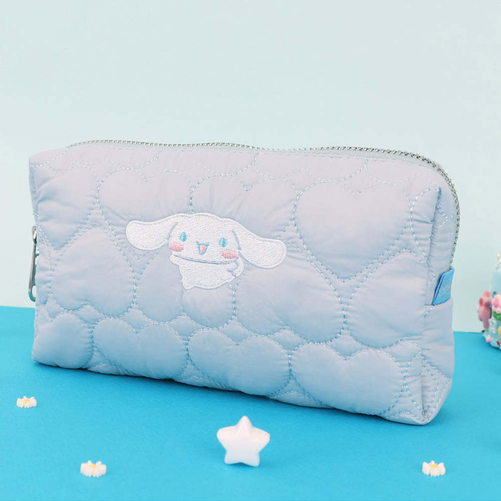 산리오 버블 하트 멀티 파우치 시나모롤 쿠로미 휴대용 이너백 소지품 화장품 미니 케이스 13,500원