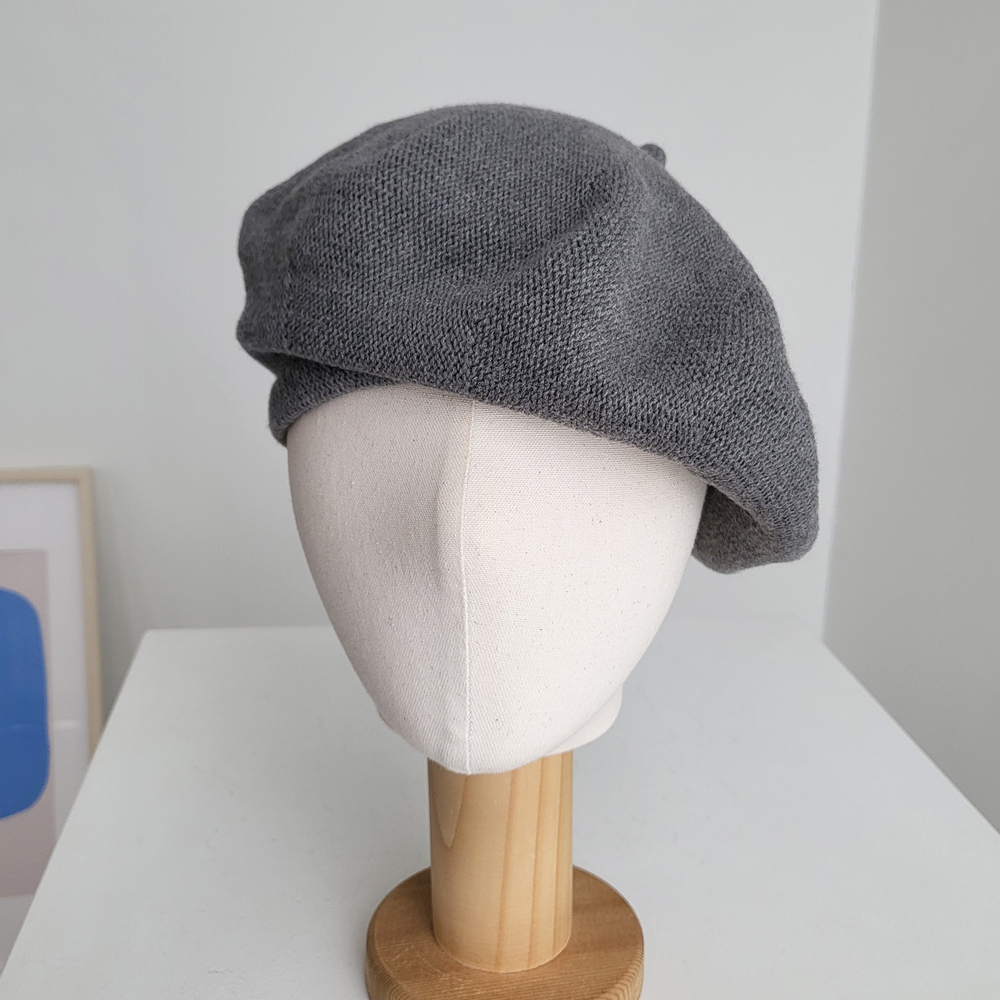 바비수 이멜리 화가 면 니트 베레모 17,500원