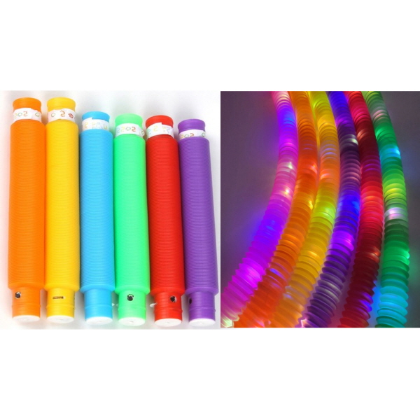 LED 팝튜브 20개입 불빛 팝튜브 불빛봉 콘서트 봉 야광봉 LED 봉 콘서트 준비물 막대 파티용품 할로윈데이소품파이프악기 관악기 파이프놀이 푸쉬팝 16,900원