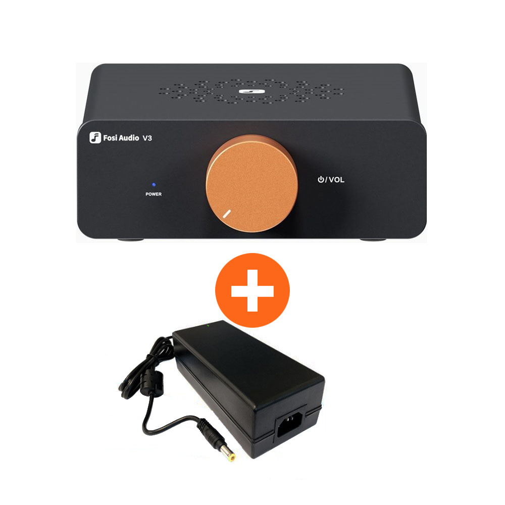 Fosi Audio V3 / 포시 오디오 미니 스피커 인티 앰프 / DC 24V-5A 어댑터 포함 98,000원