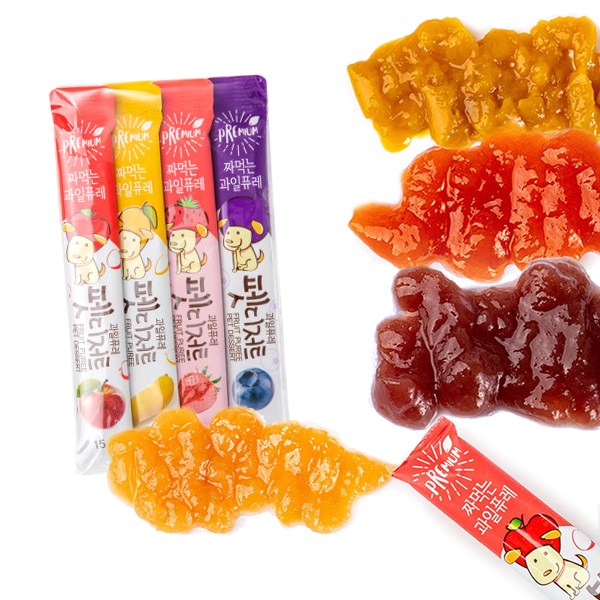 포켄스 과일퓨레 햄스터 간식 펫디저트 망고, 15g, 1개 1,100원