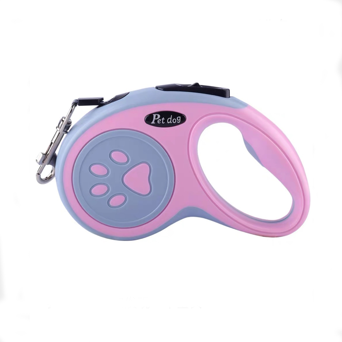 아미토 꼬임방지 강아지 자동 리드줄 강아지목줄, 핑크, 1개 10,900원