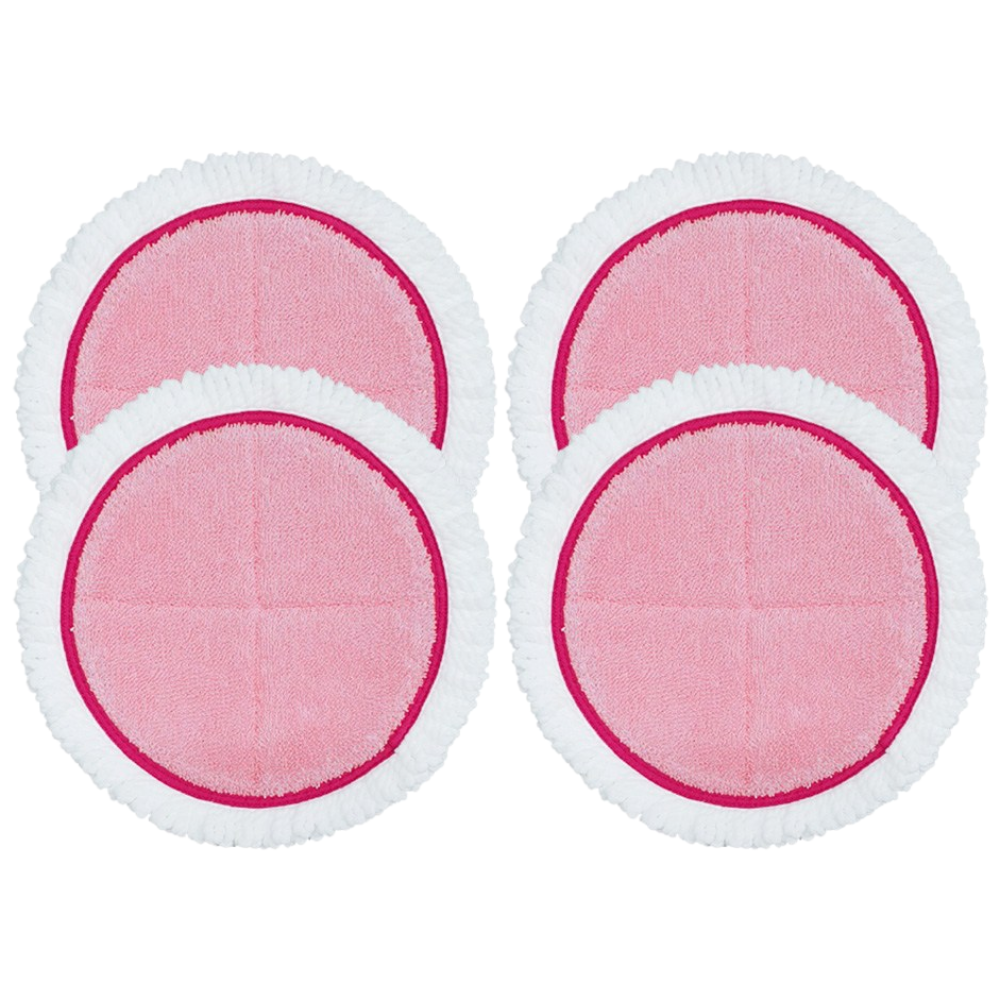 물걸레청소기 극세사 패드 찌든때 걸레 핑크 [원형물걸레 전기종 호환가능], 2세트 17,500원