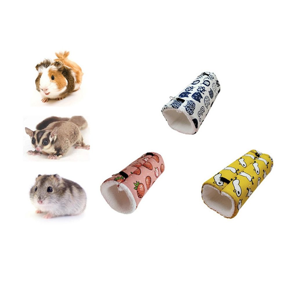 겨울 햄스터 터널 2개입 소동물 주머니 하우스 대형 gfo*69325yo, 2개, 대형 고양이1+1 11,920원