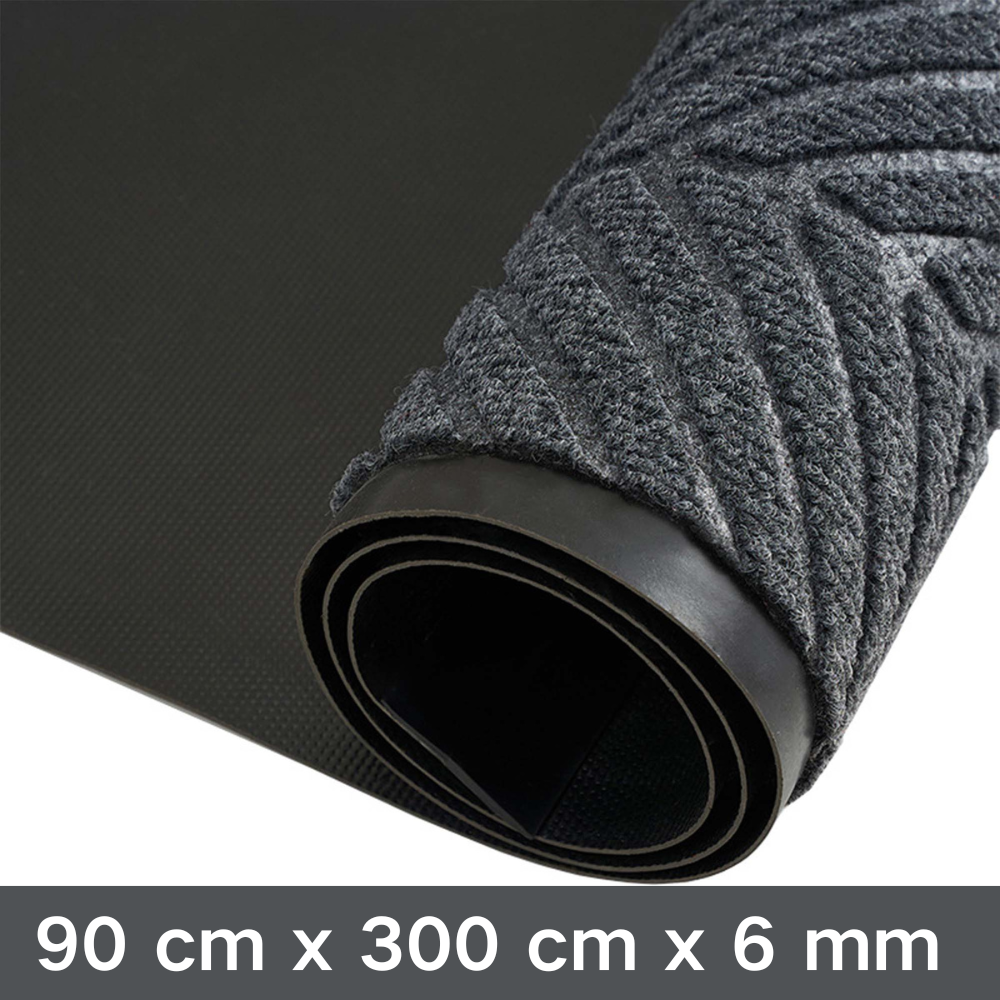 MBH 타이어 패턴 미끄럼방지매트 현관매트 업소용 출입구 바닥매트 카페트 90x300cm, 1개, 회색 55,800원