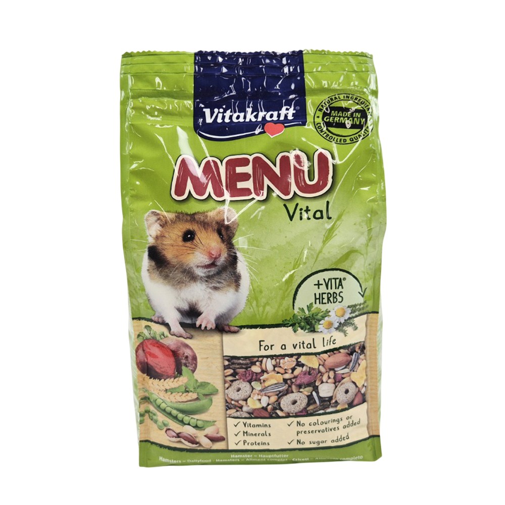 비타크래프트 메뉴 바이탈 프리미엄 햄스터사료 1kg, 1개, 1kg 12,500원