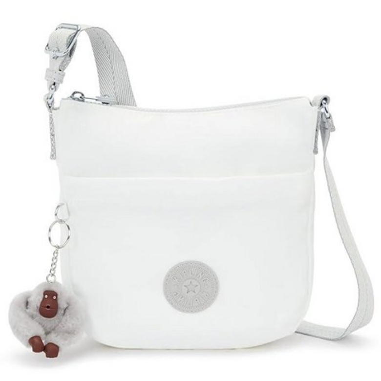 Kipling Libbie 크로스바디 백, 비비드 화이트, 미디엄 212042 108,100원