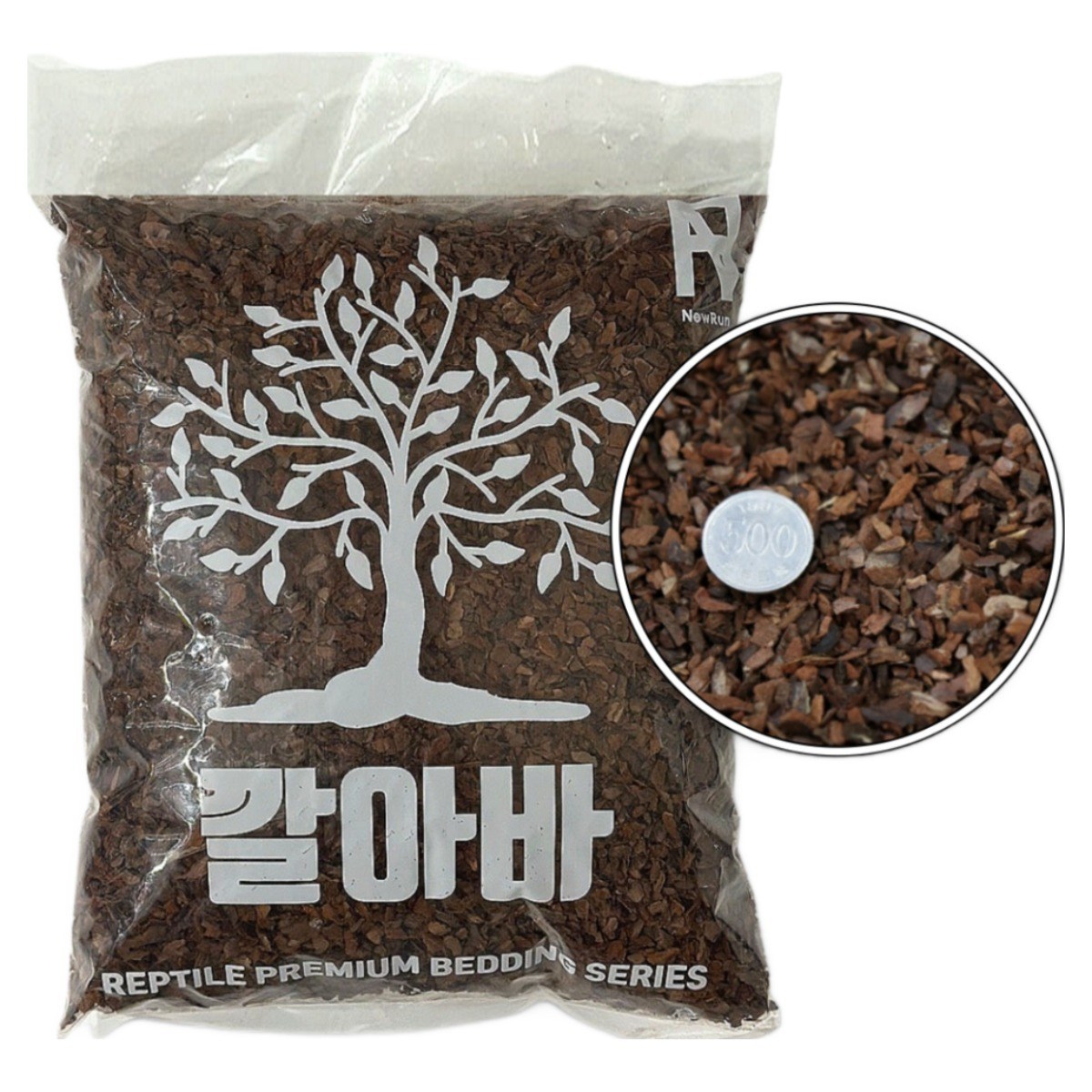 [깔아바] 칩시바크 6L / 육지거북바닥재 파충류 도마뱀 레오파드게코 거북이용품 사료 먹이 11,000원