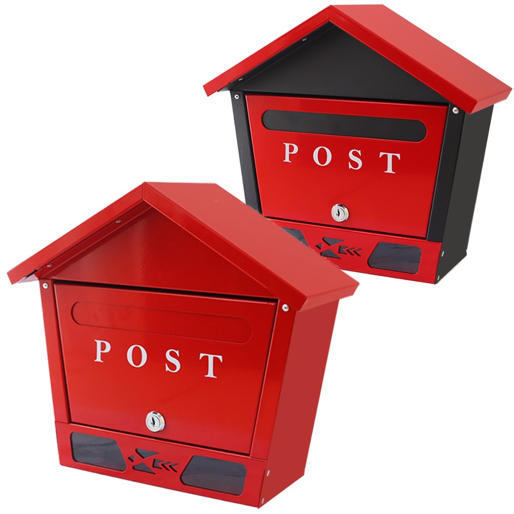 [원진엘앤비] 고급분체도장실크인쇄 EGI (녹방지용,아연코팅철판) 벽걸이우체통 하우스 표준형우편함 58,000원