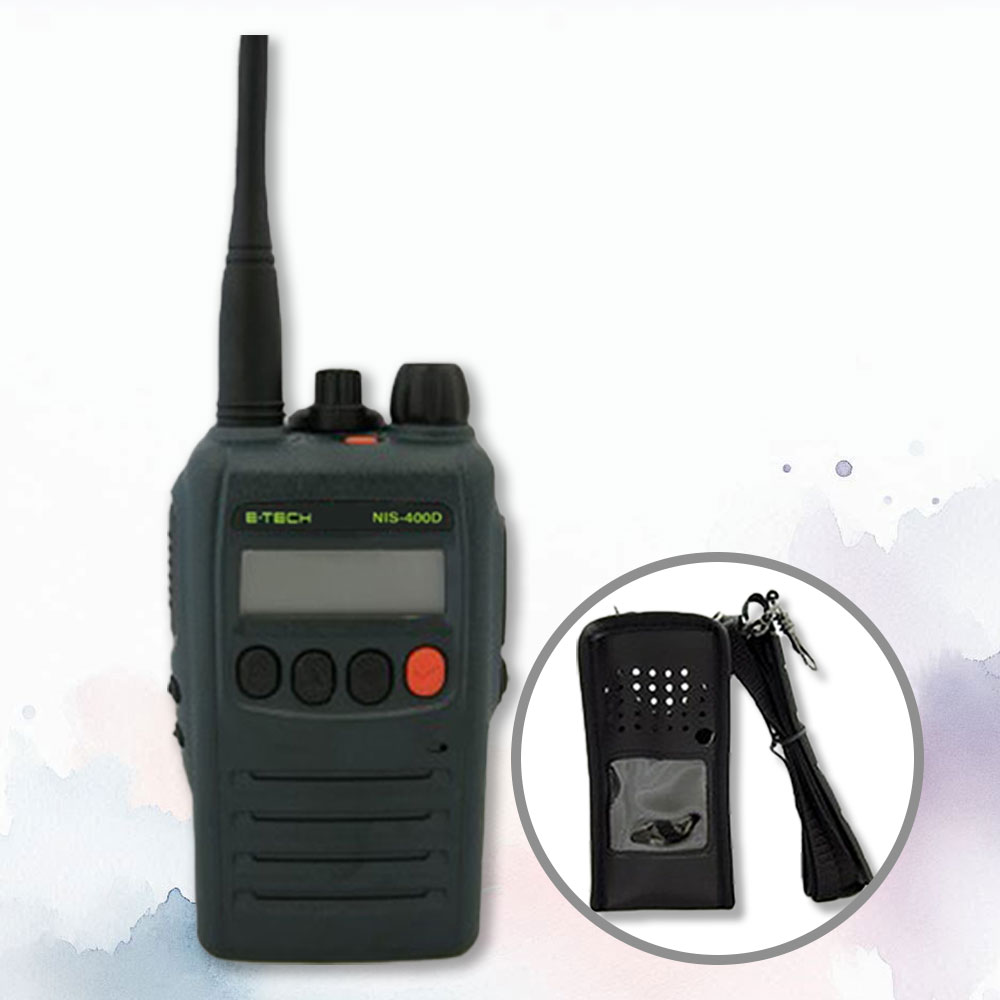 이테크 NIS-400D NIS400D 고성능 고출력 업무용 디지털 무전기 + 고급 가죽케이스 328,230원