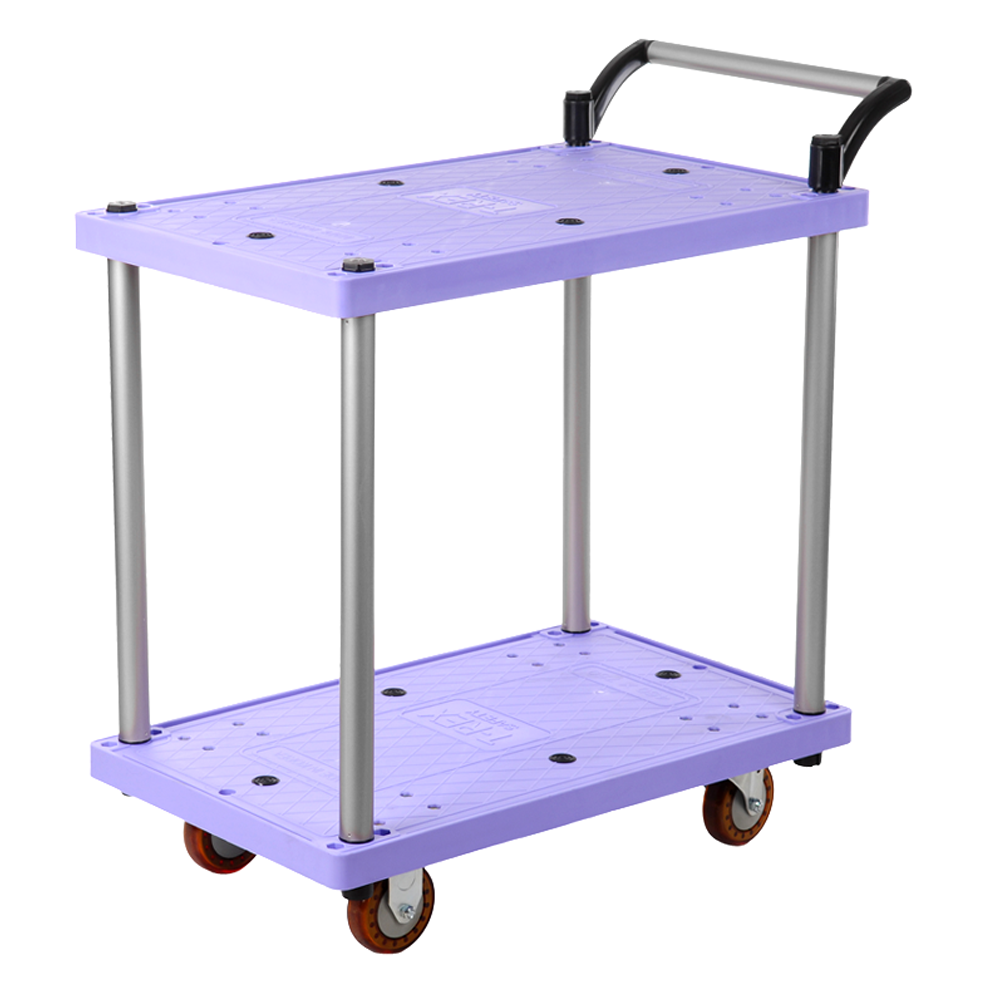 티렉스캐스터 2단 공룡카트 VIOLET 회전형 2p + 고정형 2p 65,000원