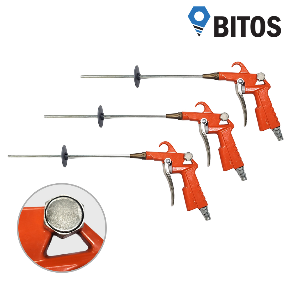 철 자석 에어건 차량용 콤프레샤 휴대용 가정용 공장 에어건 300S, 3개 43,340원