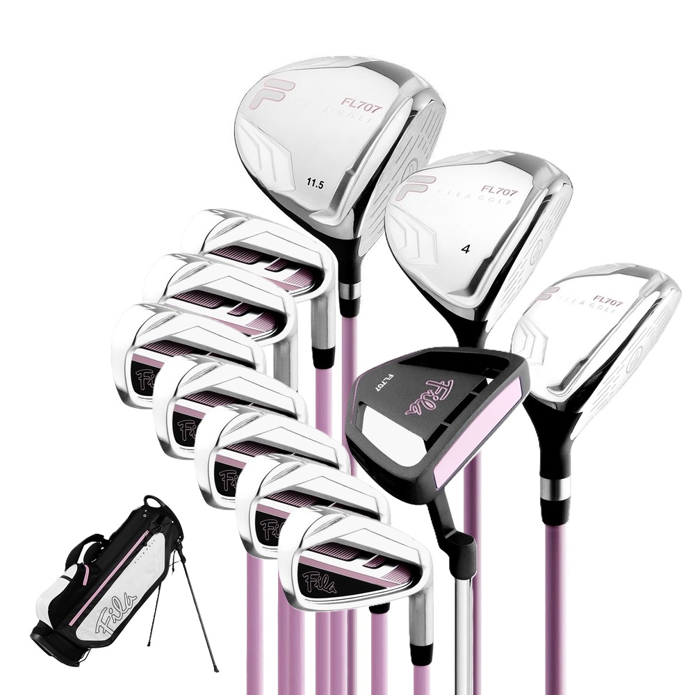 [휠라골프] FL-707 여성 풀세트 11PCS+스탠드백, FL707+캐디백 639,000원