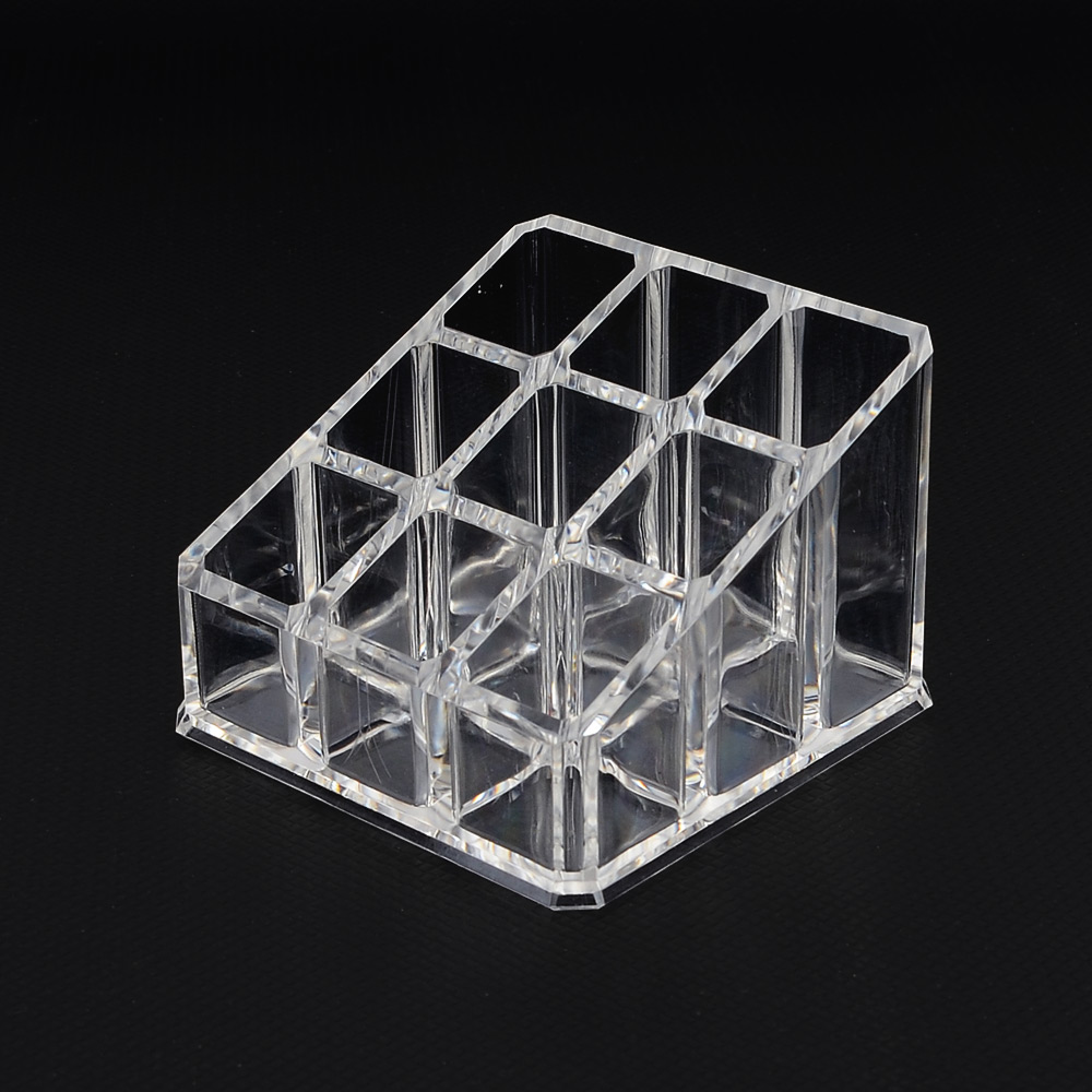 구구상점 9칸 투명 립스틱 케이스 칸막이 화장대꾸미기 향수 4,600원