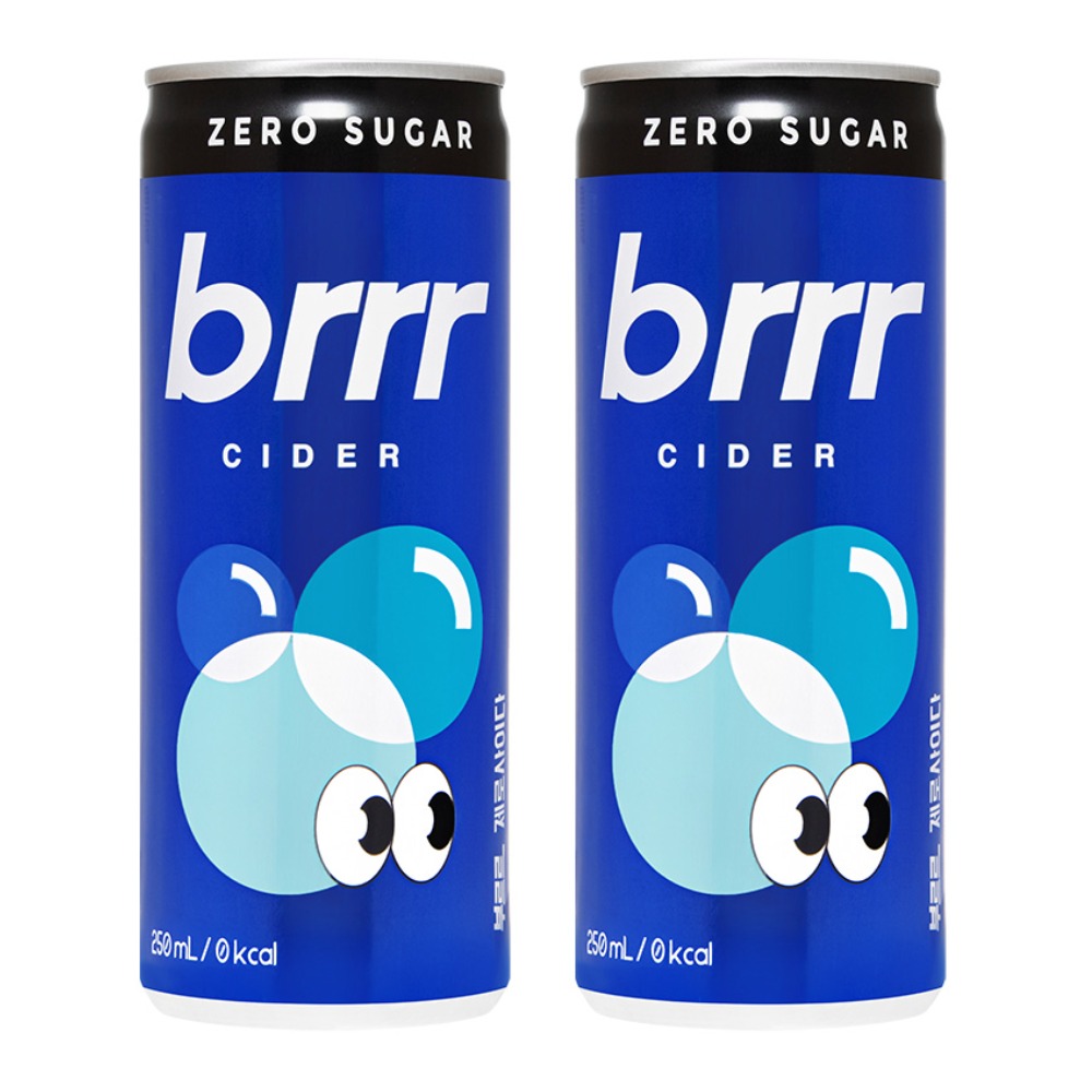 부르르 제로 사이다, 250ml, 30개 12,900원
