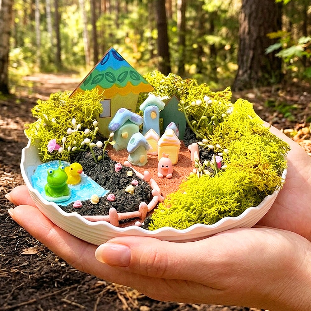 스칸디아모스 키트 만들기 봄 모스정원 원예 키트 중학생 청소년 어르신 노인 diy 수업 6,090원