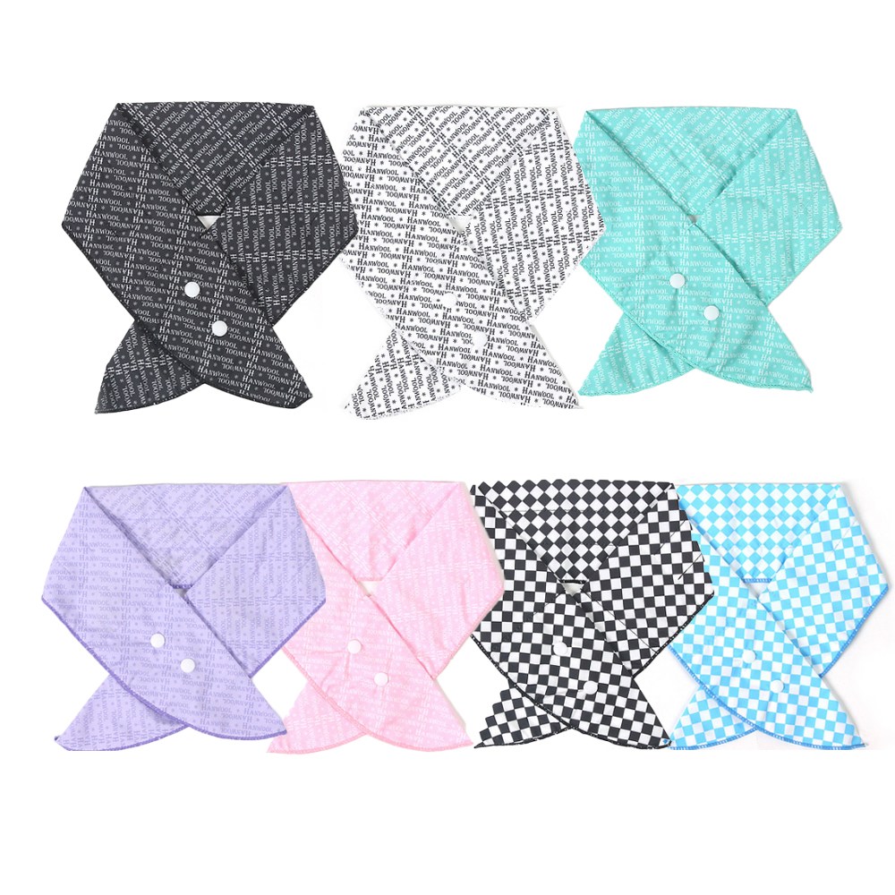 한울 3단 스냅형 아이스 쿨 스카프 야외활동 운동 냉감 목도리 3,900원