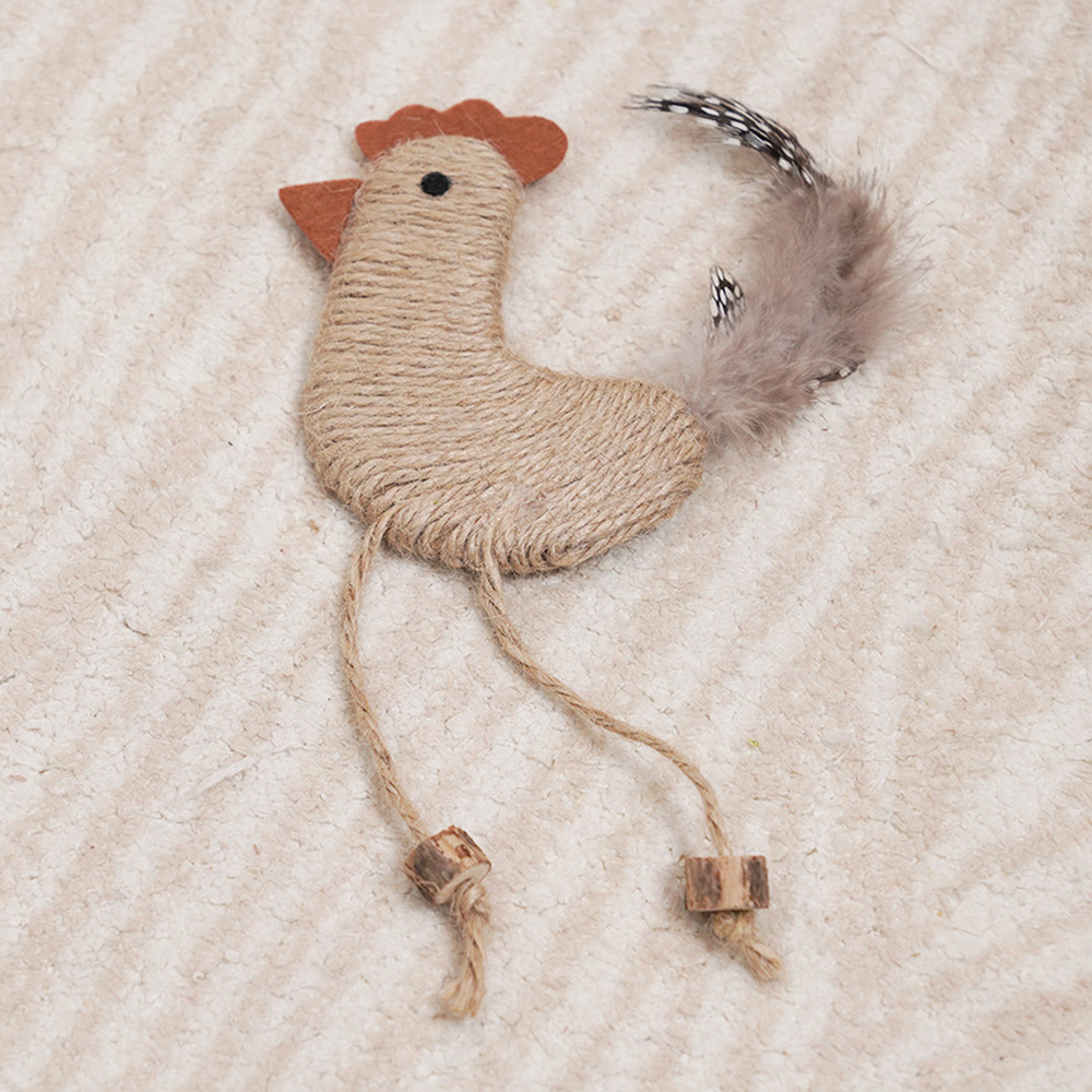 알송이 고양이 스틱 새끼 어금니 장난감 치킨, 혼합색상, 1개 5,200원