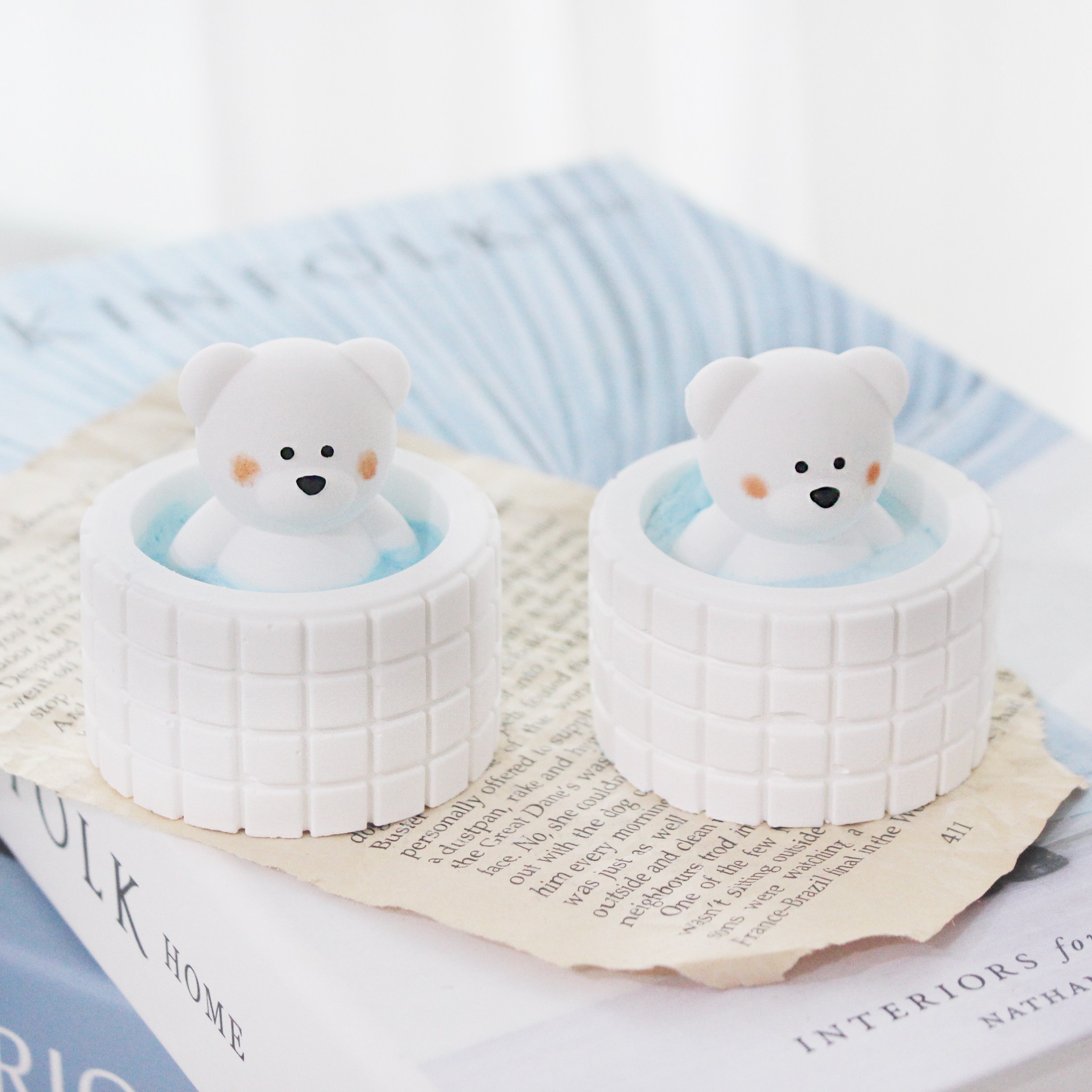 반신욕 베어 귀여운 석고방향제 겸 인테리어 소품 19,900원