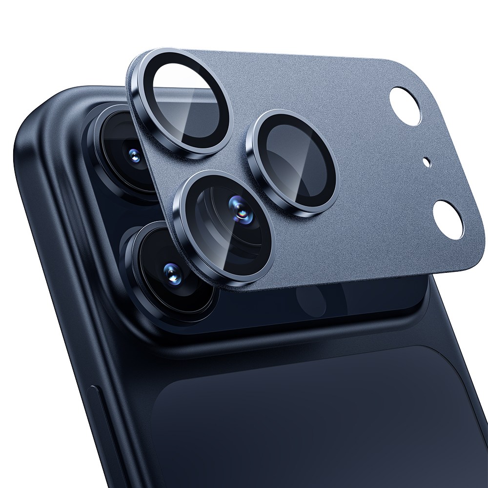 hoerrye 아이폰17 17프로 카메라 보호필름 고화질 풀커버 강화유리 메탈 보호필름 빛번짐 방지 깨짐 방지 일체형 카메라 렌즈 보호필름, 1세트 17,900원