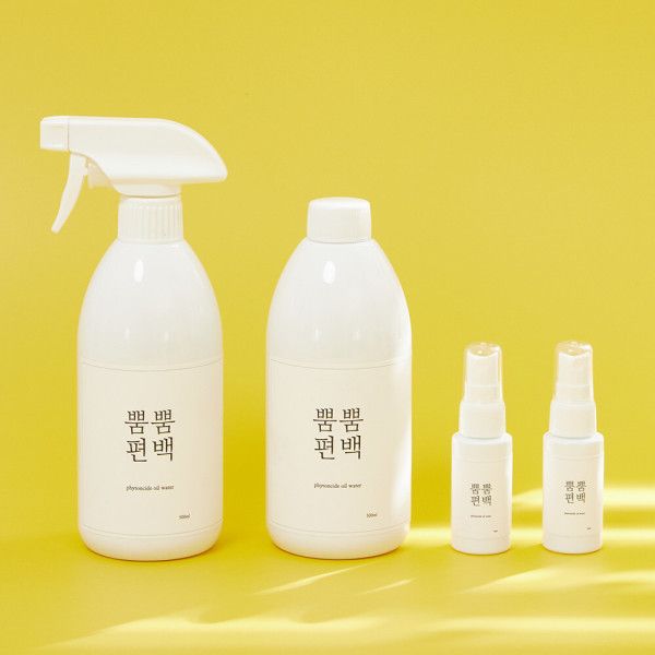 뿜뿜편백 3%천연편백오일함유 편백수 피톤치드 스프레이 500mL+500mL(리필)+30mL 2개 44,500원