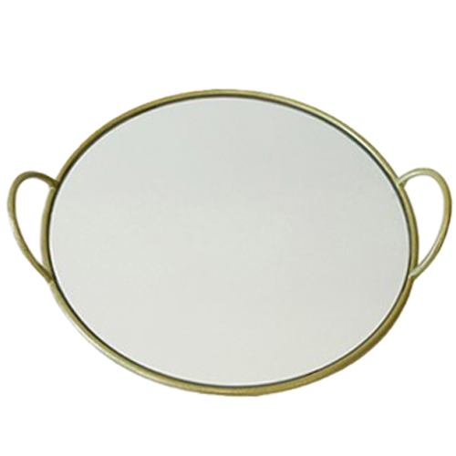 더줌커머스 황동 원형 손잡이 거울 트레이, 단일색상 26,630원