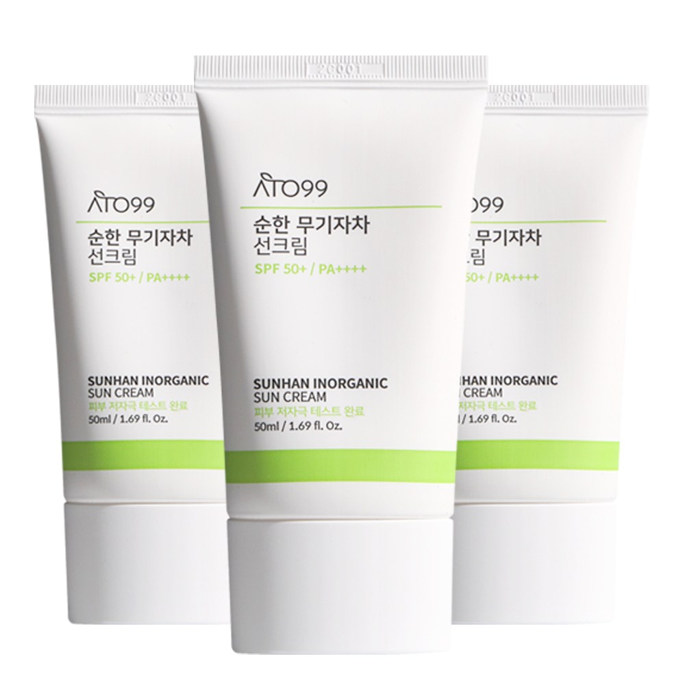 아토99 순한 무기자차 선크림 SPF 50+ PA++++ 28,350원