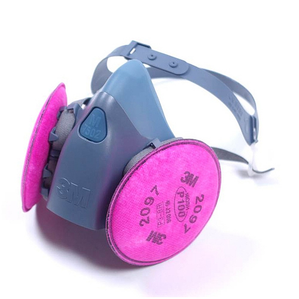 3M 정품인증 용접마스크 7502 (2097K 특급필터 포함) 1세트 도장작업 유기용제냄새제거 43,950원