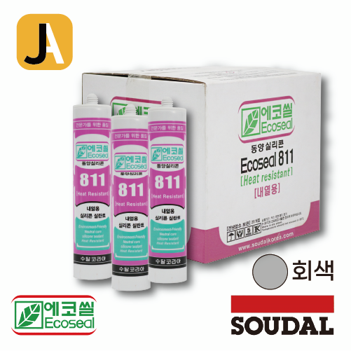 수달 동양실리콘 내열 실리콘 회색 DS811 박스 25개 에코씰 내열용 실란트 105,000원