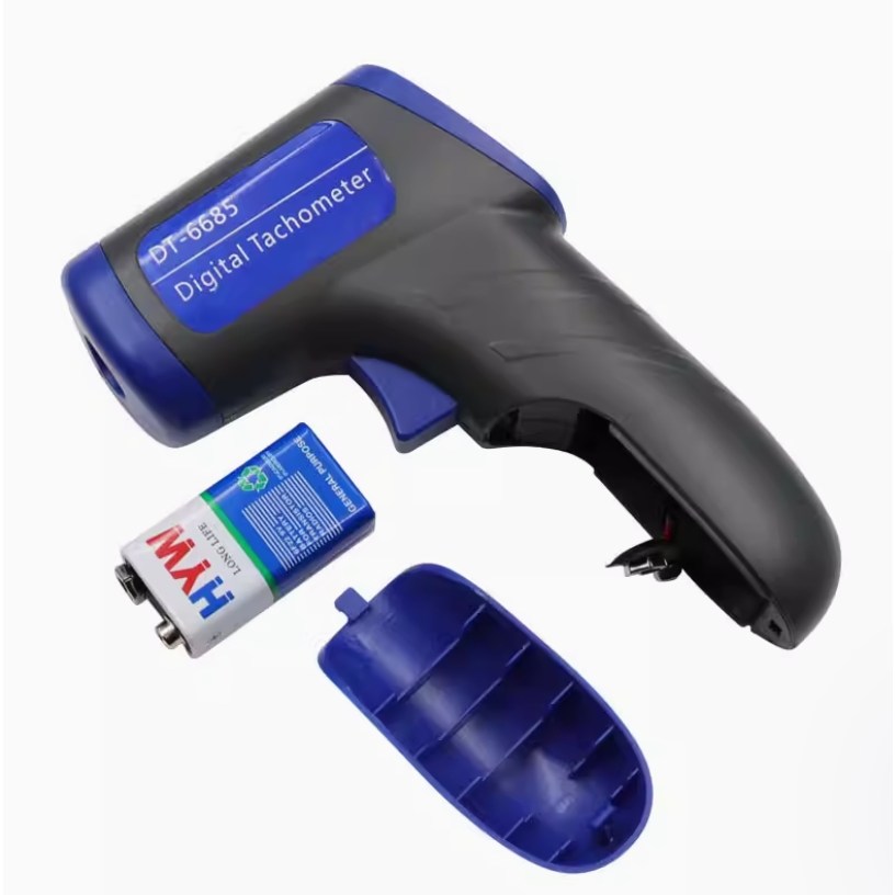 속도측정기 스피드건 야구스피드건 디지털 레이저 타코미터 휴대용 RPM 미터 속도계 모터 기계 선반용 백 Blue 24,990원
