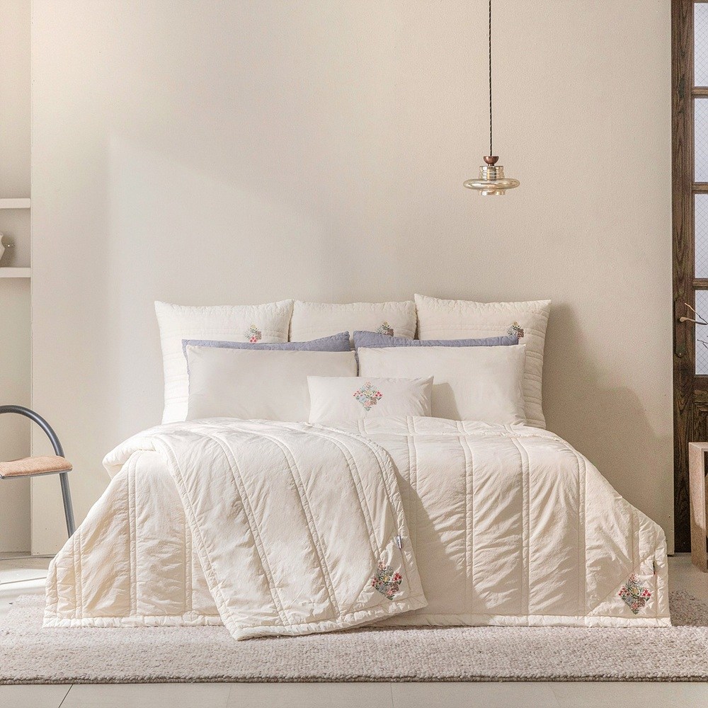 [공식판매처] 박술녀 한울 도톰양모 순면 이불+베개커버 / 슈퍼싱글 퀸 킹 슈퍼킹 / 국내생산 / 빠른배송 / 선물추천 / 선착순특가 239,000원