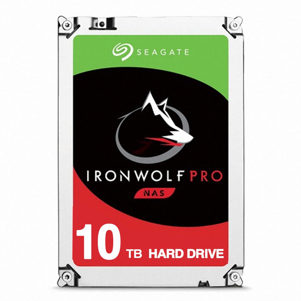 씨게이트 Seagate IronWolf Pro 10TB (ST10000NT001) - NAS용 (구모델 ST10000NE000, ST10000NE0008) 639,000원