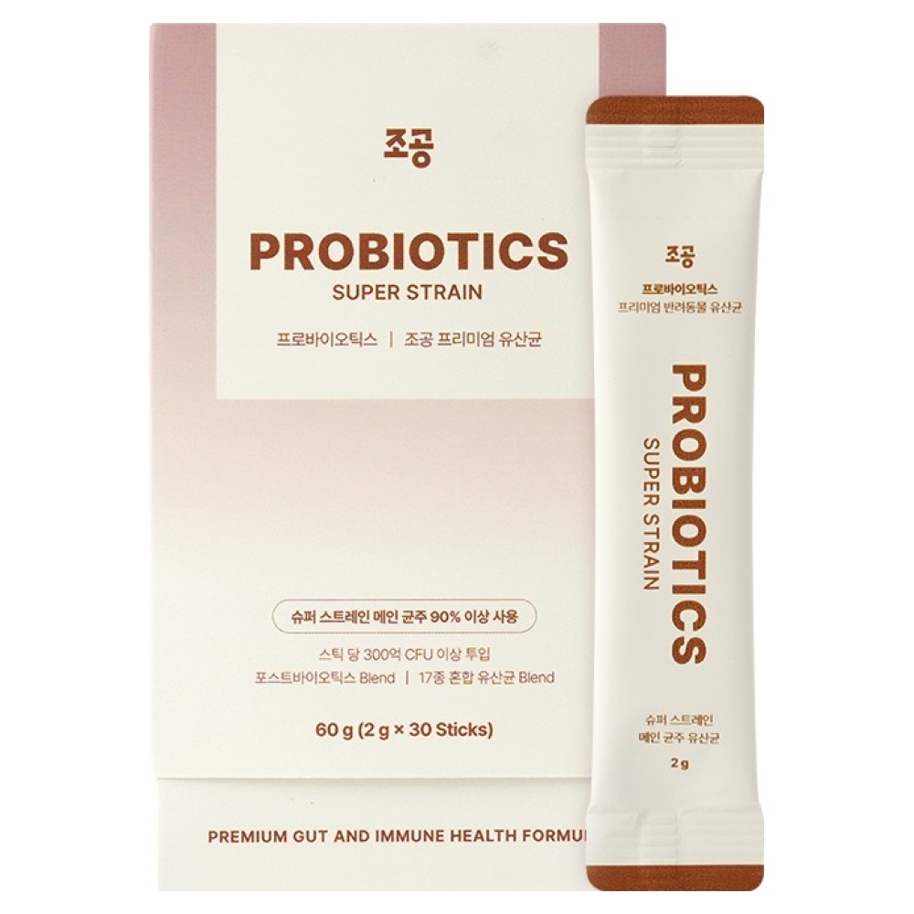 조공 반려동물 프로바이오틱스 영양제, 60g, 장건강/유산균, 1개, 현재가 31,500원