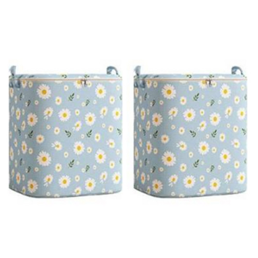 에이엔이엠 초특대형 대용량 꽃무늬 다용도 보관함 리빙박스 이불정리함 2P 12,900원