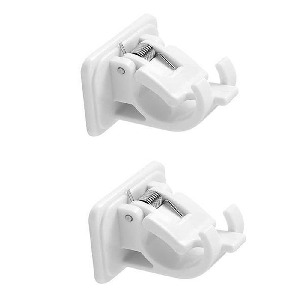 무타공 부착식 커튼봉 압축봉 브라켓 홀더, 화이트 4,720원