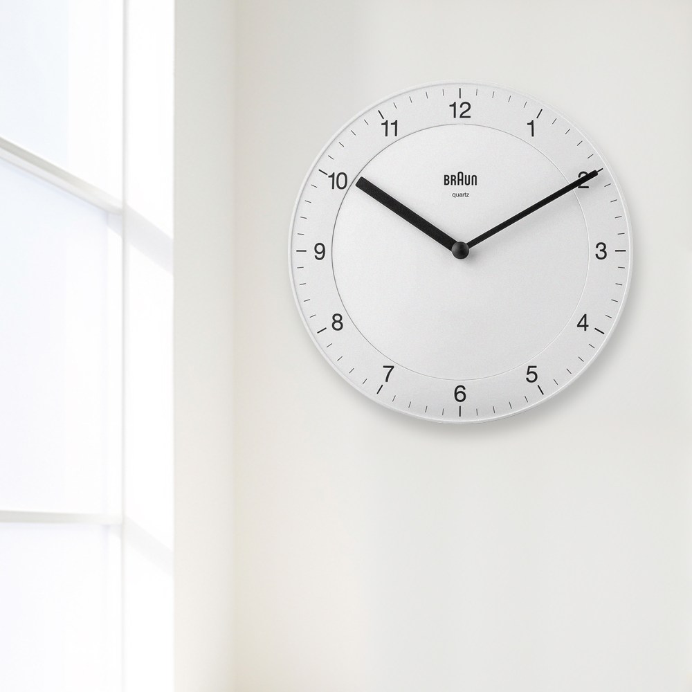 모던한 화이트 무소음 벽시계 41,200원
