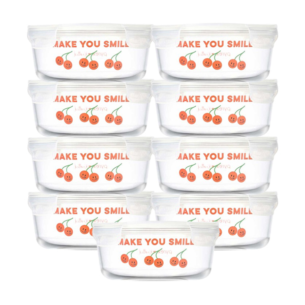 파이렉스 노티드2 4면밀폐용기 원형 960ml 65,700원