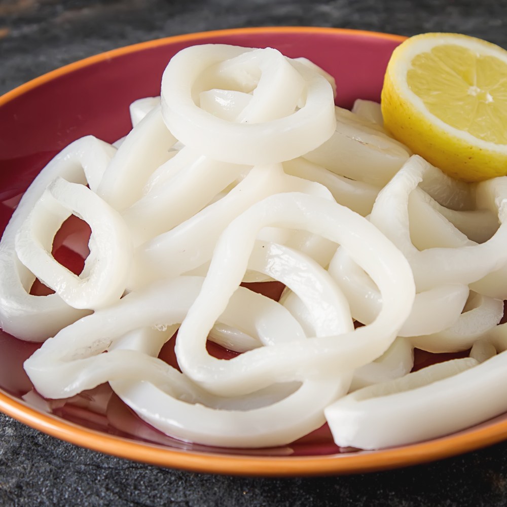 바다받아 오징어링, 오징어채 도매 업소용, 1박스, 오징어링 4kg(400gX10) 63,500원