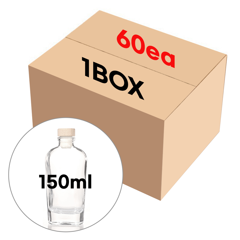 모아레 투명 150ml 60개 1BOX (뚜) 공병 디퓨저 인테리어 소품 만들기, 150ml 89,100원
