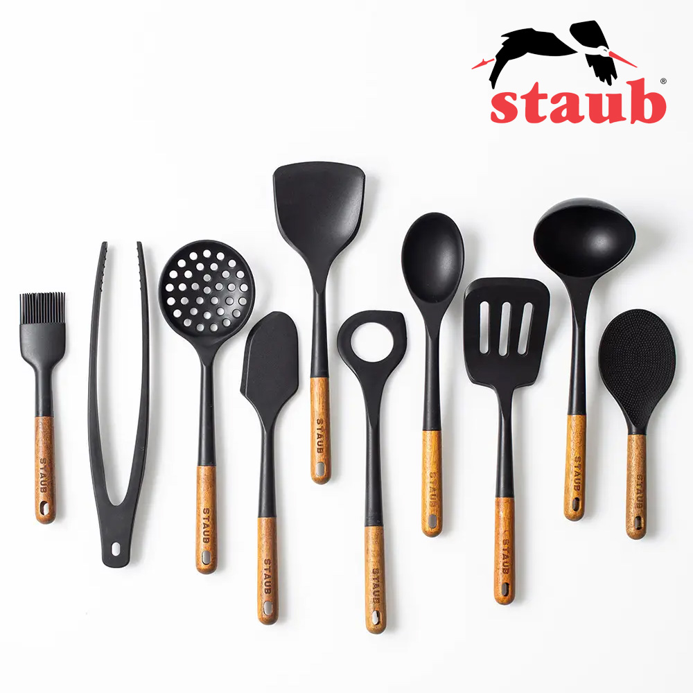 스타우브 우드 손잡이 실리콘 조리도구 24,800원
