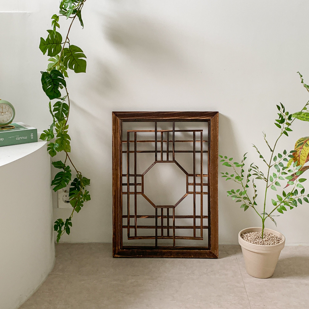 팔각 전통문 한옥 원목문짝 창살 27,000원