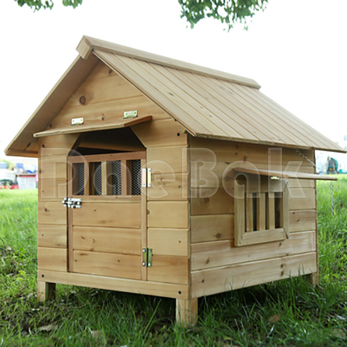 친환경 애견하우스 원목하우스 반려견집 중형견 펫하우스 야외 대형개집 진돗개 강아지집 원목개집 69,260원