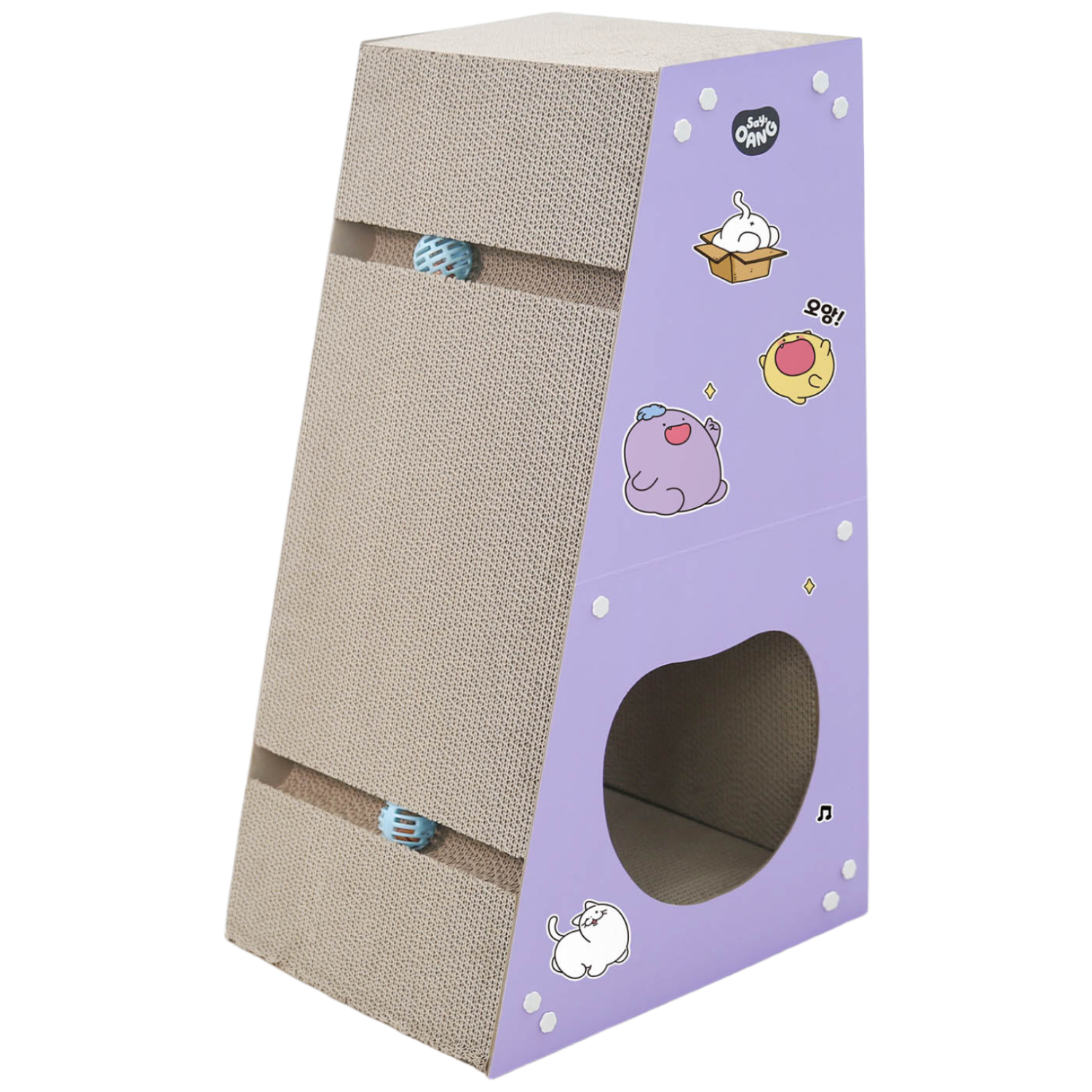 세이오앙 빅 수직 고양이 스크래쳐 3in1 숨숨집 조립형 44,000원