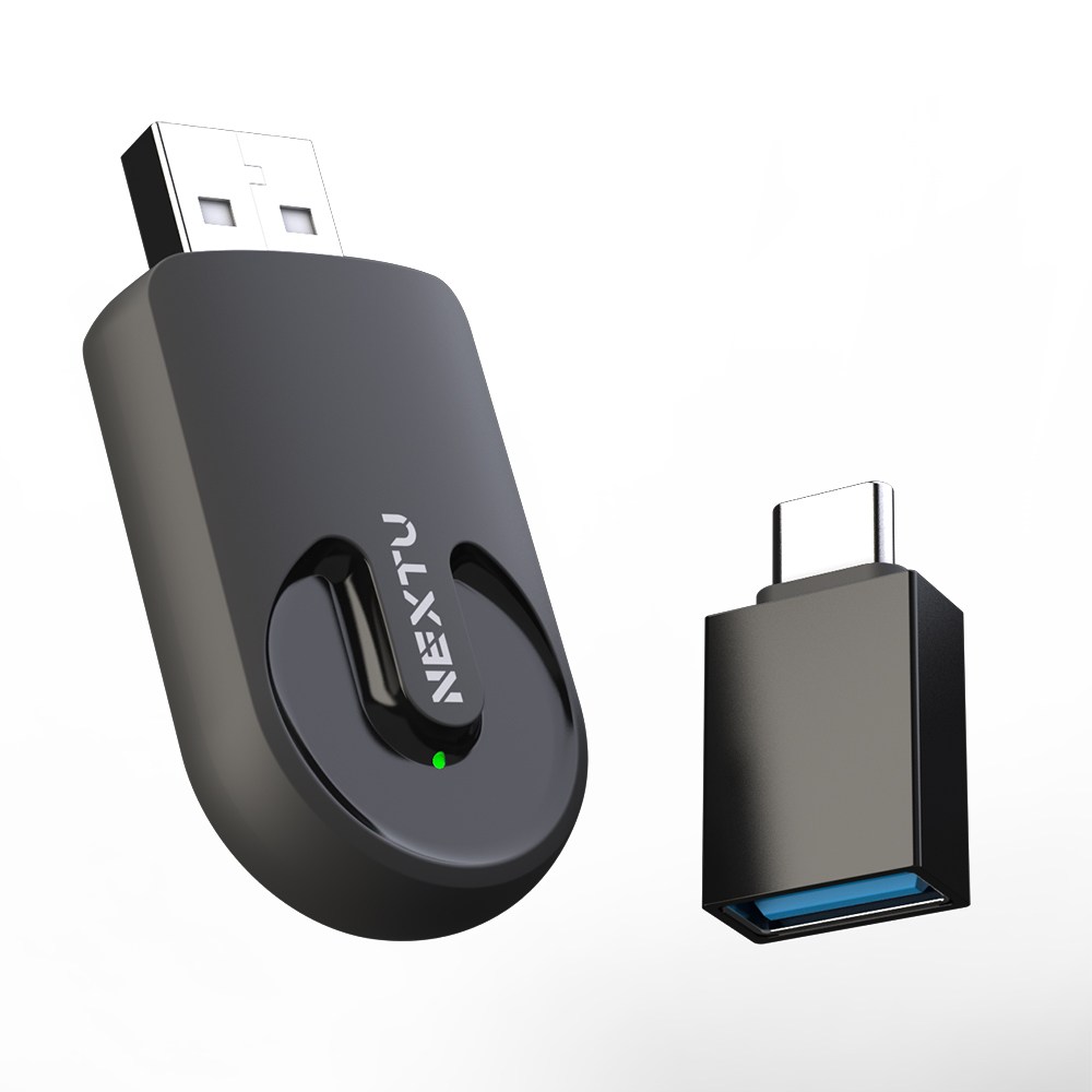 넥스트유 아니오스 초소형 무선 카플레이 동글 2IN1 미러링 안드로이드 오토, NEXTU WMC06[아니오스], 블랙 44,500원