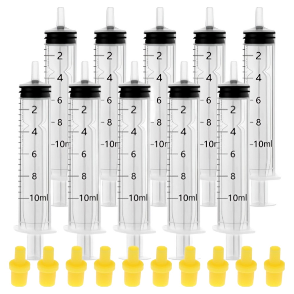 다온셀렉트 무한잉크 노랑 고무 팁 포함 석션 주사기 10ml, 혼합색상, 10개 8,380원