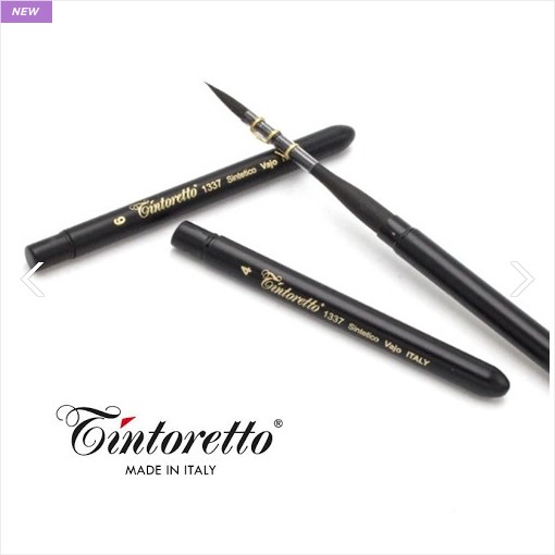 [띤또레또] 1337 수채화붓 어반스케치붓 둥근붓 다림쥐모 몹브러쉬 낱개 30,000원