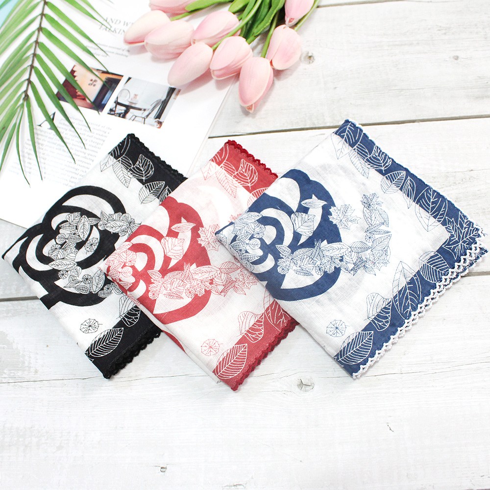 렌느 여성손수건 엠보 고급 CR면 미니 쁘띠스카프 목손수건 3장 1세트 17,200원